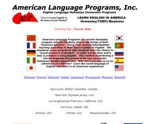 alp-online.com: American Language Programs, Inc. - Language Homestay Immersion Programs - WWW.ALP-ONLINE.COM
