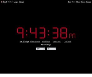clocko.com: Online Alarm Clock
Online Alarm Clock - Free internet alarm clock displaying your computer time.