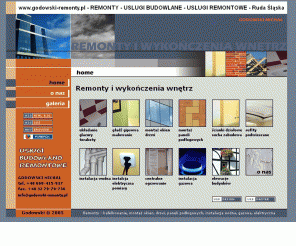 godowski-remonty.pl: Remonty i usługi budowlane - Godowski Michał - Ruda Śląska - www.godowski-remonty.pl
