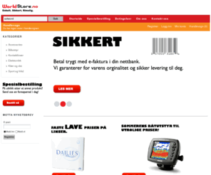 worldstore.no: Worldstore.no
Handle varer med hele verden som marked - Enkelt. Sikkert. Rimelig -  worldstore.no