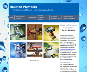 houston-plumber.com: Houston Plumbing Contractors Houston Texas - A & A Plumbing
Free Estimates and Guaranteed Lowest rates. Commercial Plumbing and Resdential Plumbing. No job too small and On Call 24/7. Over 33 years plumbing contractor experience in houston texas. Call Today for all your Houston Plumbing needs!