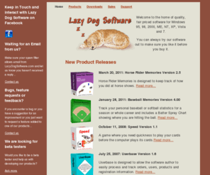 lazydogsoftware.com: Lazy Dog Software - Home of quality, fair priced software for Windows
