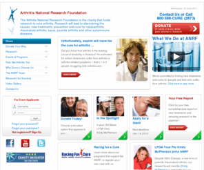 lupusresearch.net: Treatments Arthritis | Arthritis Pain Relief | Arthritis Cures & Arthritis Research | Autoimmune Disease Research
Arthritis National Research Foundatation