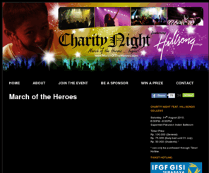 marchoftheheroes.com: Charity Night feat. Hillsongs Concert - 14 Aug at 6PM Supermall Pakuwon Indah Ballroom
