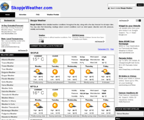 skopjeweather.com: Skopje Weather
Skopje Weather