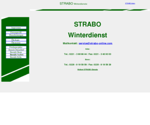 westdeutscher-winterdienst.com: STRABO Winterdienst
STRABO - Winterdienst und Strassenreinigung