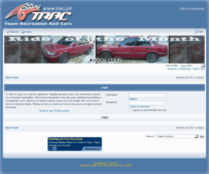 dmoviez.com: Team Recreation And Cars (TRAC) • User Control Panel • Login
Team Recreation And Cars (TRAC)