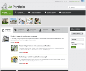 recikle.es: Welcome to JA Portfolio
Joomla! - el motor de portales dinámicos y sistema de administración de contenidos