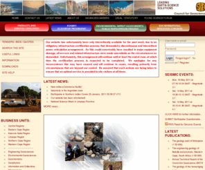 african-eez.info: Council for Geoscience
Council for Geoscience, Republic of South Africa