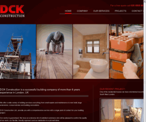 dckconstruction.com: DCK Construction, London property building & reburbishment company
DCK Construction, London property building & reburbishment company