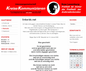 linke-kk.net: linke-kk.net
Joomla! - dynamische Portal-Engine und Content-Management-System