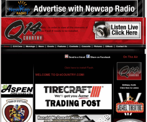 q14country.com: Q14 Country
Q14 Country Settler's number one country radio station