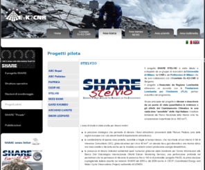 share-stelvio.org: Progetti pilota | Ev-K2-CNR
