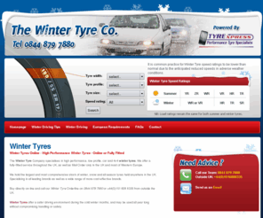 winter-tyres.info: Winter Tyres - Cheap Winter Tyres, Winter Tyres Online, Performance Winter Tyres
The Winter Tyre Company specialises in high performance, low profile, car and 4x4 winter tyres. We offer a fully-fitted service throughout the UK, as well as Mail Order only in the UK and most of Western Europe