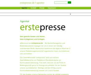 erstepresse.com: erstepresse.de | agentur
Agentur