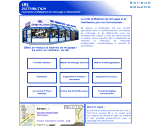 ibldistribution.com: IBL Distribution | Matériels et Produits Professionnels pour le Nettoyage et la Désinfection
Vente en ligne de Matériels et Produits Professionnels pour le Nettoyage et la Désinfection<