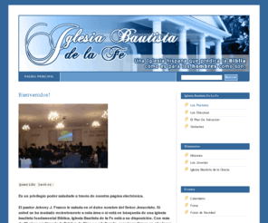 iglesiabautistasc.org: Iglesia Bautista De La Fe
