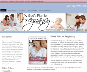 pregnancyredeemed.com: Home
God's plan for infertility, barrenness, sterility, conception, pregnancy, miscarriage, childbirth and postnatal isses.