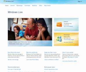 pvt-live-int-dl.com: Windows Live
Windows Live has programs for your PC, the web, and your phone to help you stay in touch with the people who matter most from anywhere. Plus, it's free!