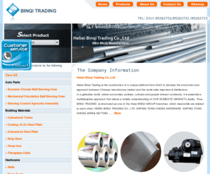 binqitrade.com: Auto Parts,Steering Device,Hardwares,Machines,Hebei Binqi Trading 

Co.,Ltd
Hebei Binqi Trading Co.,Ltd