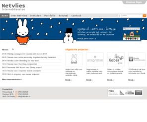 netvlies.com: Netvlies Internetdiensten. Spreekt vloeiend digitaal - webdesign & webdevelopment Breda
Netvlies Internetdiensten, ontwerp én plaatsing van kwalitatief hoogstaande, interactieve en innovatieve websites op het internet.