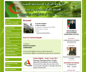 consulatalgerie-vitry.org: Consulat d'Algérie à Vitry-sur-Seine
