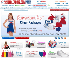cheercompany.net: Cheerleading Uniforms, Cheer Accessories, Cheerleading Pom Poms, Cheerleading Shoes, Cheer Briefs, Cheerleader Bags, Cheer Apparel, Cheerleader Megaphones, Cheer Uniforms
Cheerleading Uniforms, Cheerleading Accessories, Cheerleading Campwear, Cheerleading Shoes, Cheer Poms, Cheer Apparel, Cheerleader Uniforms, Cheerleading Footwear, Cheer Shorts, All-Star & Competition Uniforms, Cheerleading Megaphones, Cheer Shirts, Cheer Bags, Cheerleader Briefs, Halftops and more!