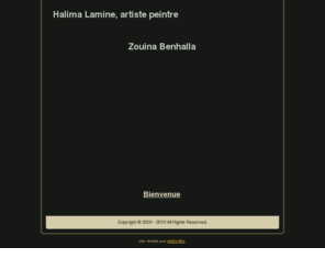 halimalamine.net: Halima Lamine, artiste peintre
Site Officiel de l'artiste peintre et poétesse Halima Lamine