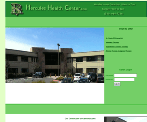 herculeshealthcenter.com: Hercules Health Center
Health and Wellness Center