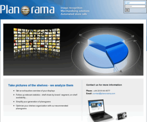 planorama.biz: Planorama : Extraction of information from pictures
CVDM Solutions / Planorama : extracting information from pictures