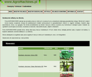 agromachines.pl: AGROMACHINES - Maszyny Rolnicze
Maszyny Rolnicze - Profesjonalna i bezproblemowa sprzedaż