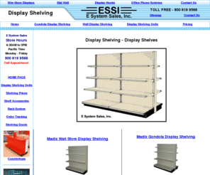 displayshelving.net: Display Shelving Display Shelves
ESSI provides display shelving for all types of retial stores