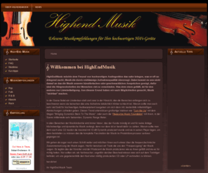 highendmusik.com: Willkommen auf der Startseite
HighEndMusik - Treffpunkt für Anhänger hochwertiger Musikwiedergabe