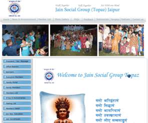 jsgtopaz.com: jain social group topaz jaipur, jain temple jain calendra, jain most websites jain sansthaye educations, jain stamps & coin,jain social group rajasathan. jain social group pune, jain social group mumbai
