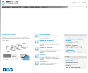 plossys.com: Output Management, SAP & Teamcenter Tools, Konvertierung & Publishing - SEAL Systems
Wir bieten unternehmensweites Output Management, Lösungen für SAP und Teamcenter, Konvertierung und Direct Publishing aus einer Hand - schnell, einfach und effizient.