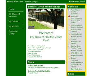 baechtelgrove.net: Baechtel Grove Middle School Home Page
