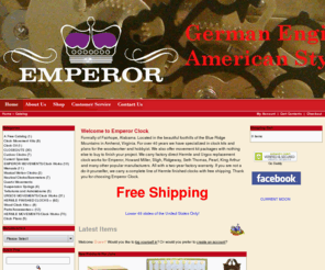 hermle.com: Emperor Clock, LLC
Internet Clock sales. Factory Direct Sales. Close outs. Clock Kits. Suspension Springs. Movements. Parts.  Manuals. Wood Kits. Clock Oil. Clock Plans. catalog. Urgos. Hermle.