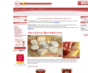 idealcheese.com: Ideal Cheese Shop | The Finest Cheeses of the World
Buy cheese from Ideal Cheese Shop. Guaranteed fresh, always hand-cut to order. Serving New York since 1954. Choose from hundreds of gourmet, artisanal, and imported cheeses.