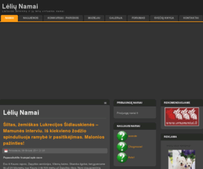 leliunamai.lt: Lėlių Namai
Lietuvos lėlininkai ir jų lėlių virtualūs namai. Interjerinės, siūtos, nertos lėlės. Lėlių gamybos technologijos, patarimai. Lėlininkų forumas. Darbų galerija.