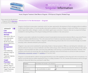 montelukast.org.uk: Buy Singulair to treat asthmaand allergy purchase Montelukast order generic
