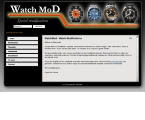 watchmods.com: WatchMod - WatchMod - Watch Modifications
Welkom bij Watchmod, special watch modifications