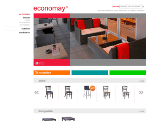 economay.com: economay
Anspruchsvolles Mobiliar für den gastronomischen Innen- und Außenbereich