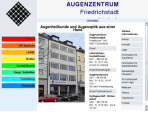 eye-clinic-dus.de: Augenklinik-Friedrichstadt Home
Augenarztpraxis Dr. Dr. Eckhard H. Roth