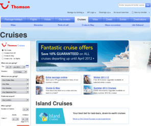 thomson-cruises.co.uk: Thomson – cheap summer and winter package holidays
Thomson offers a great range of summer holidays, winter holidays, last minute holidays, cheap flights and more. Book your perfect package holiday with Thomson.