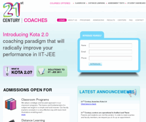 21iitjee.com: 21st Century | COACHES
Introducing KOTA 2.0, the improved version of Kota\