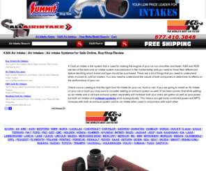 allairintake.com: K&N Air Intake
Buy K&N air intake, from All Air Intake for great discounts.  We have all K&N Cold Air Intake, for sale as well with free shipping