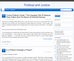 politicalinjustice.org: Political and Justice Review
Give their views and insights about the politics of justice in the form of reviews. whether there is a difference between politics and justice?