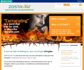 zostavax.ca: ZOSTAVAX
