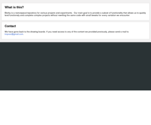 blerby.com: Blerby -  Home
Blerby components, ajax file manager, ajax test runner, phpunit, php5, ajax, unit testing, testrunner, test runner