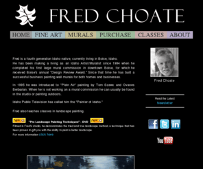 fredchoate.com: Fred Choate - Fine Art & Murals
Fred Choate - Plein Air Painter and Muralist